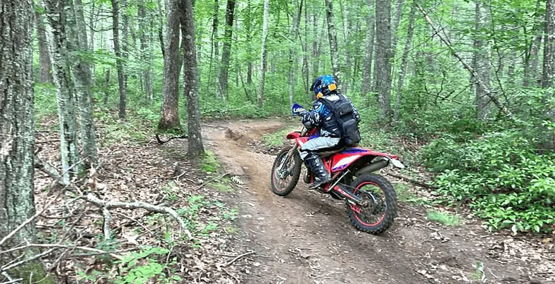 Rhode Island dirtbike trails